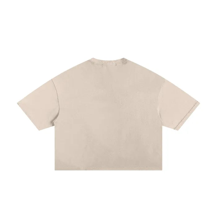 Yinyang Co Classic Frayed Boxy Tee