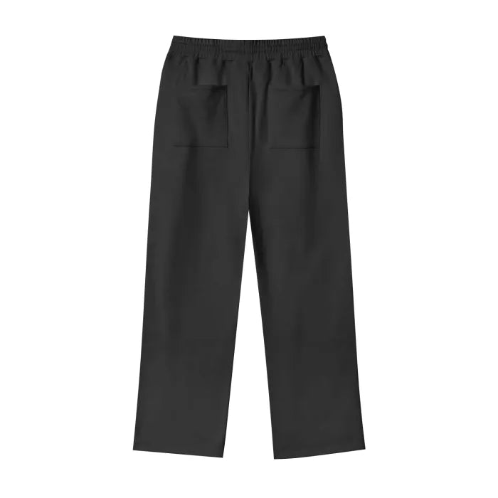 Yvante Co Cotton Fleece Straight Wide Leg Jogger